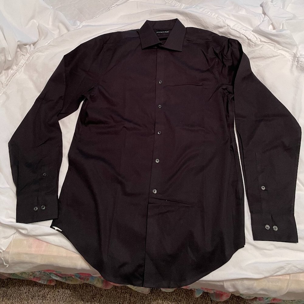 Calvin Klein Men's Long Sleeve Dress Shirt, size M